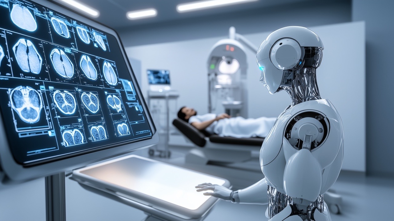 AI-assisted medical analysis in a clinical setting